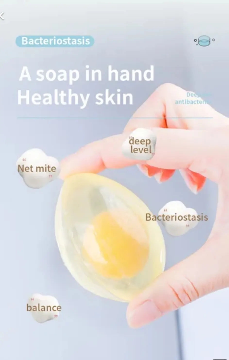 Premium Handmade Crystal Egg Soap